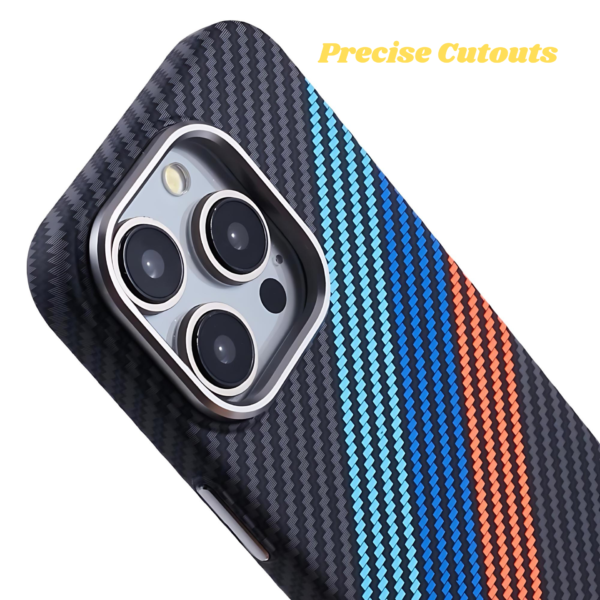 Stripo Carbon MagSafe iPhone Case - Image 2