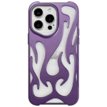 BlazeSkin Chrome Flame Glossy iPhone Case