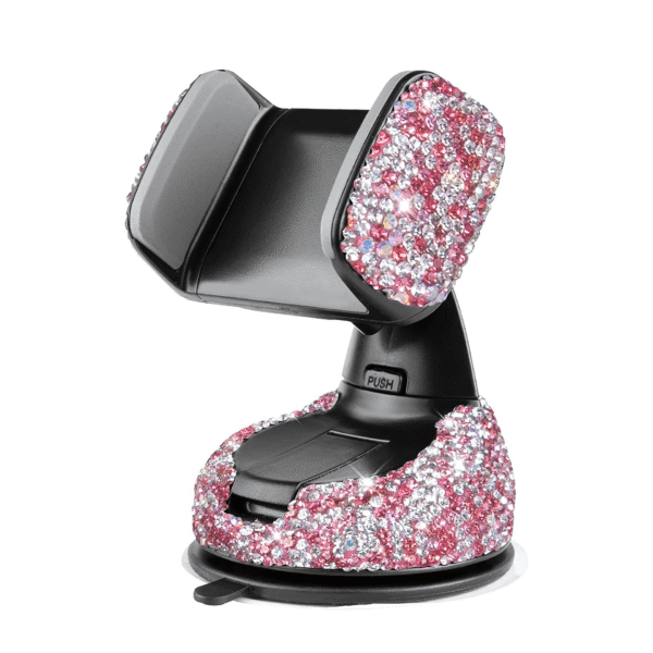 Luxury Crystal Car Phone Mount - Image 6