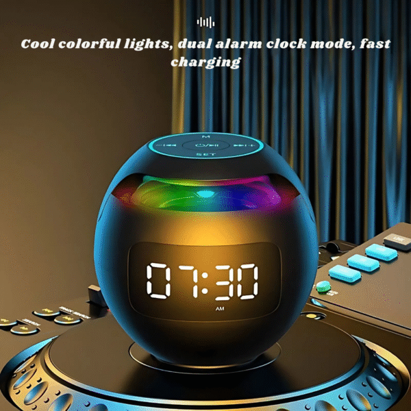 Digital Display Speaker and Alarm Clock - Image 4