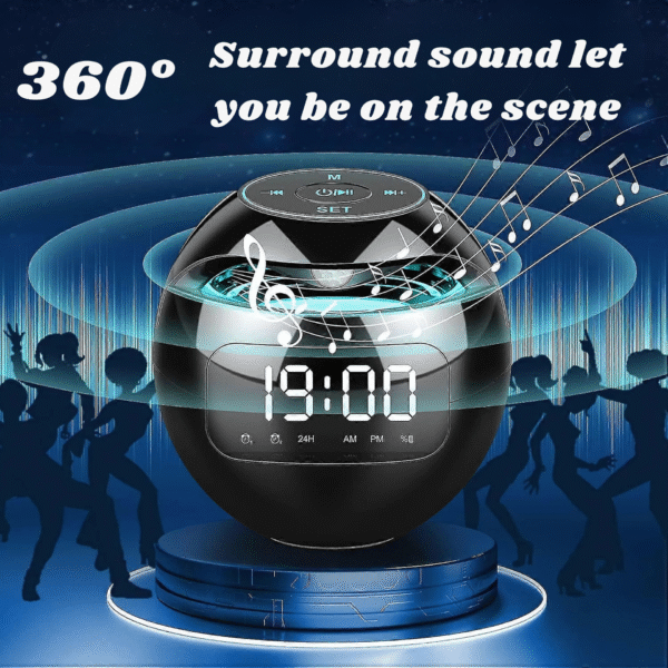 Digital Display Speaker and Alarm Clock - Image 8