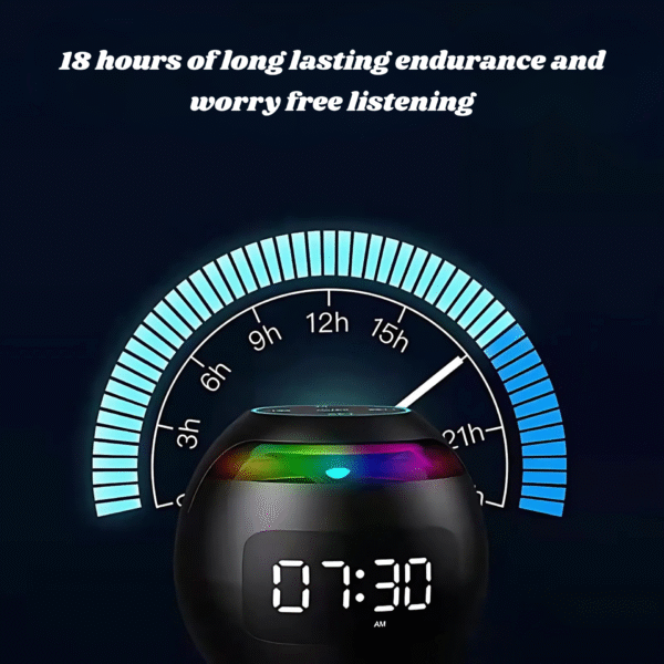 Digital Display Speaker and Alarm Clock - Image 9