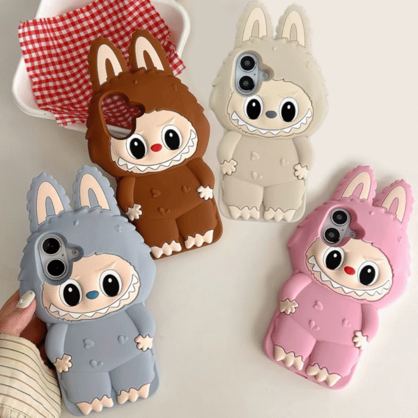 3D Cute Doll Monster iPhone Case