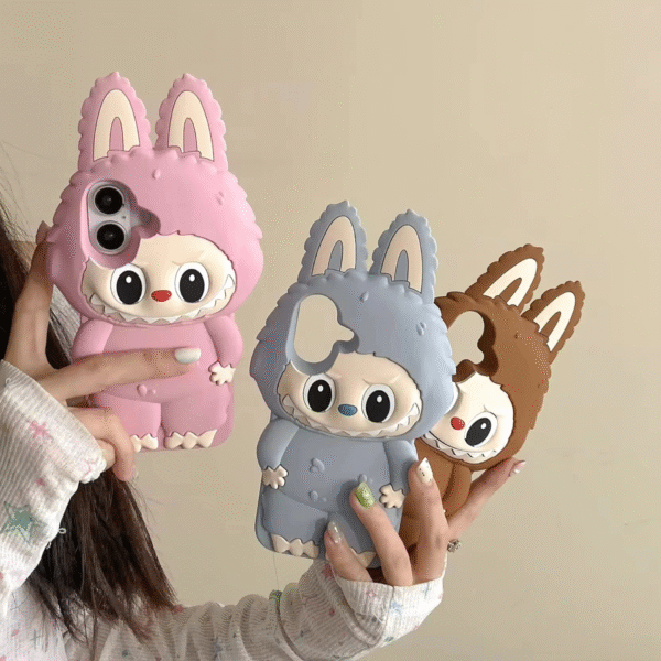 3D Cute Doll Monster iPhone Case - Image 3