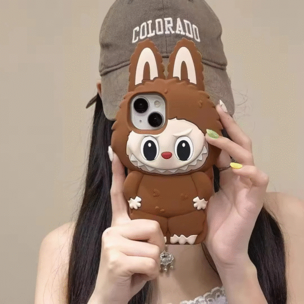 3D Cute Doll Monster iPhone Case - Image 5